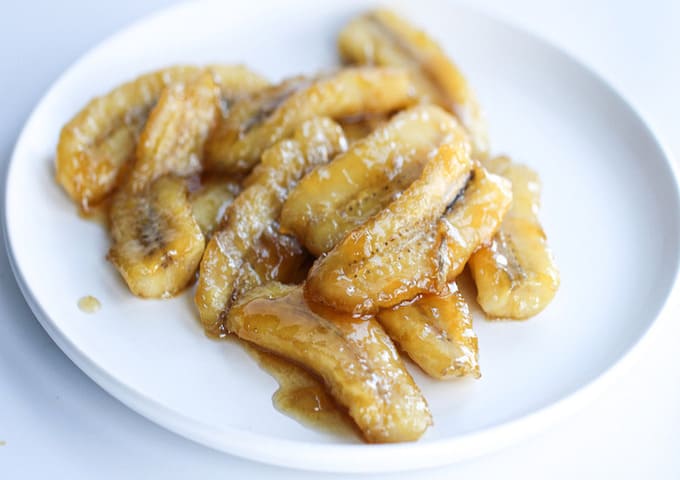 banana caramelizada